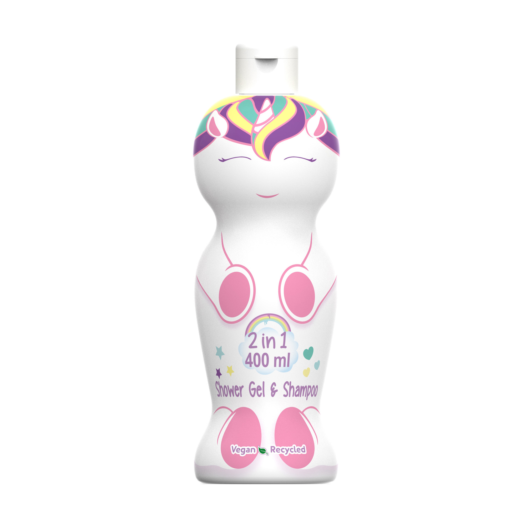 Дитячий шампунь-гель 2 в 1 для волосся та тіла Air-Val International Eau My Unicorn Shower Gel &amp; Shampoo 2 In 1 1D, 400 мл