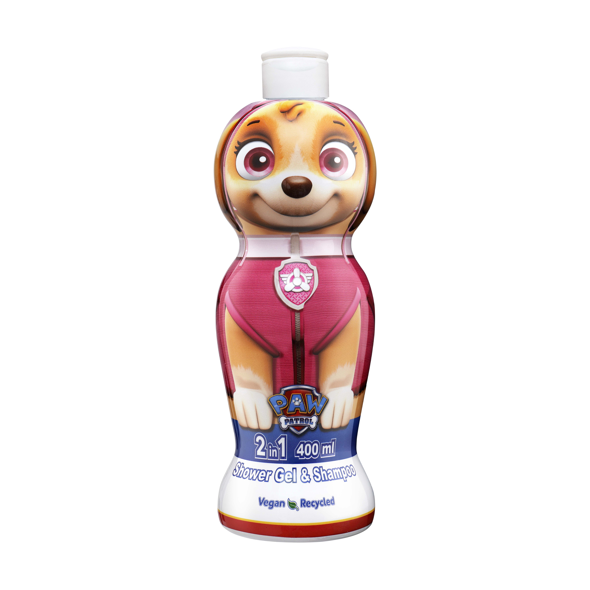 Дитячий шампунь-гель 2 в 1 для волосся та тіла Air-Val International Paw Patrol Skye Shower Gel &amp; Shampoo 2 In 1 1D, 400 мл